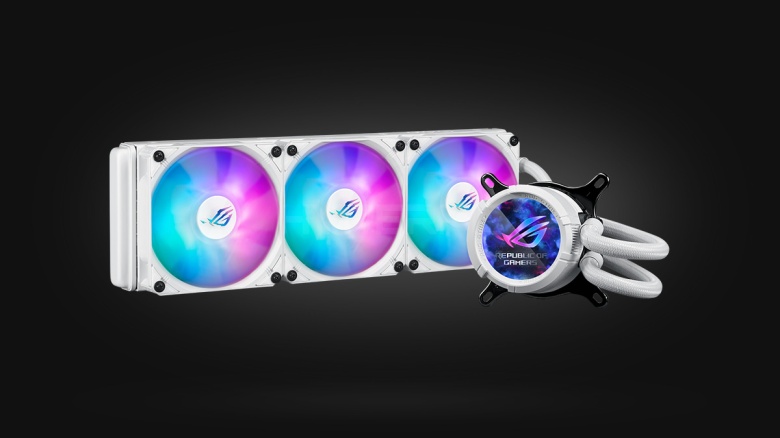 ASUS ROG STRIX LC III 360 ARGB LCD White