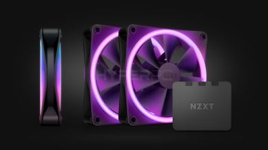 Комплект NZXT F120 RGB Duo Black