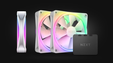 Комплект NZXT F120 RGB Duo White