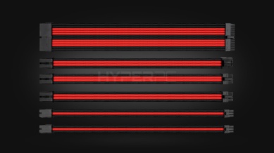 HYPERPC Cable Kit Black/Red