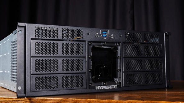 Сервер с 6x NVIDIA RTX 4090 в корпусе 4U с СВО | Кейс HYPERPC 