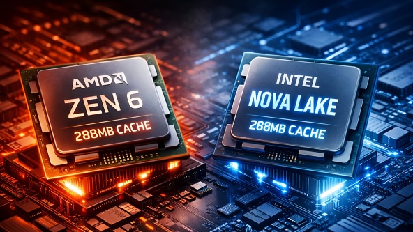 AMD и Intel готовят процессоры с 288 МБ кэш-памяти