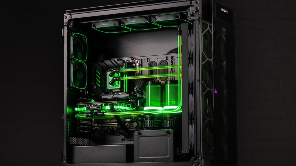 Глобальная модернизация эксклюзивного ПК в Corsair Obsidian 1000D