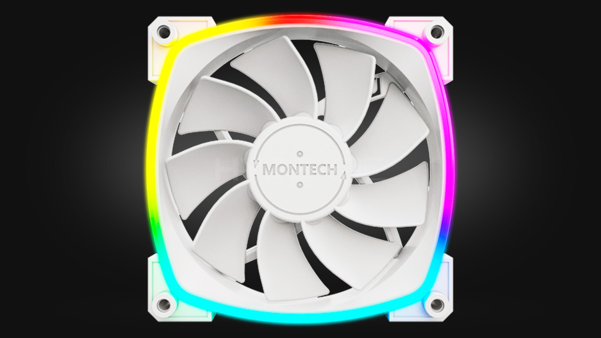 Montech RX120 PWM White