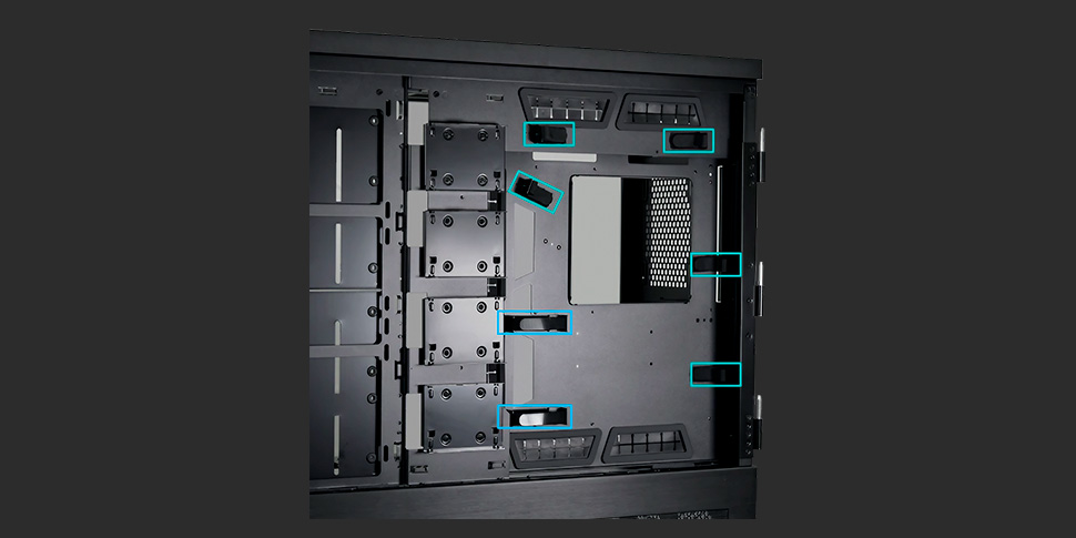 Удобная прокладка кабелей