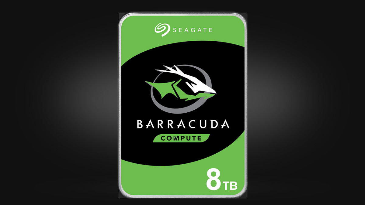 8TB Seagate BarraCuda [190MB/s, 5400RPM]