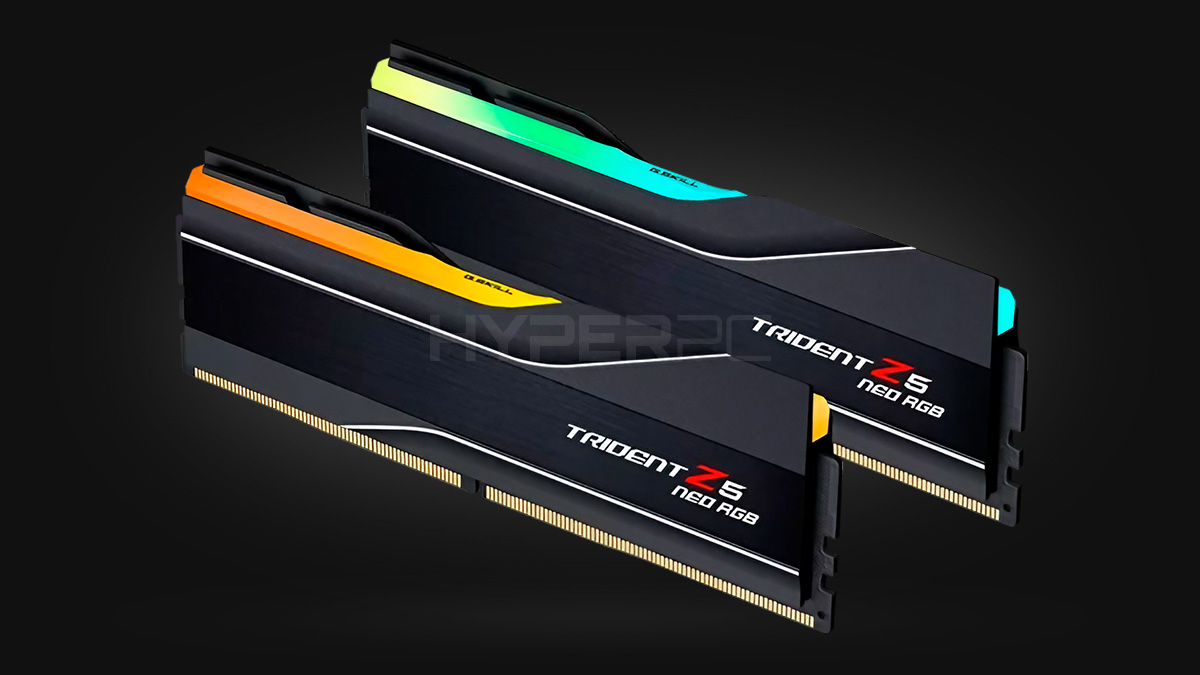 64GB G.Skill Trident Z5 Neo Black [DDR5, 6000MHz, 2x32GB]