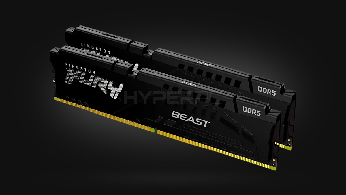 32GB Kingston Fury Beast Black [DDR5, 5600MHz, 2x16GB]