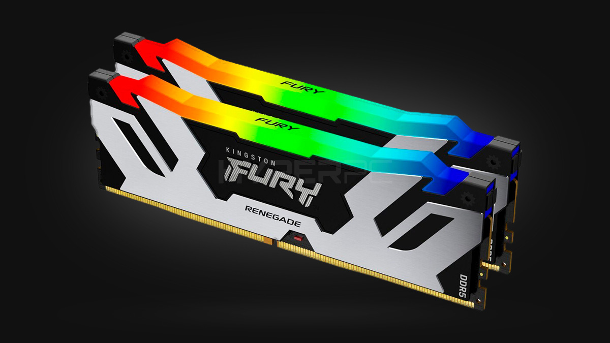 48GB Kingston Fury Renegade RGB [DDR5, 6400MHz, 2x24GB]