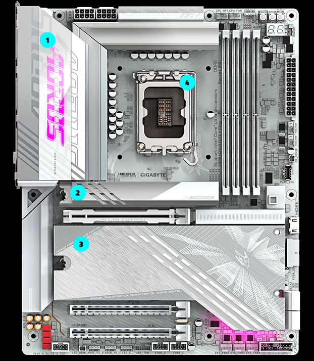 GIGABYTE Z890 AORUS ELITE X ICE