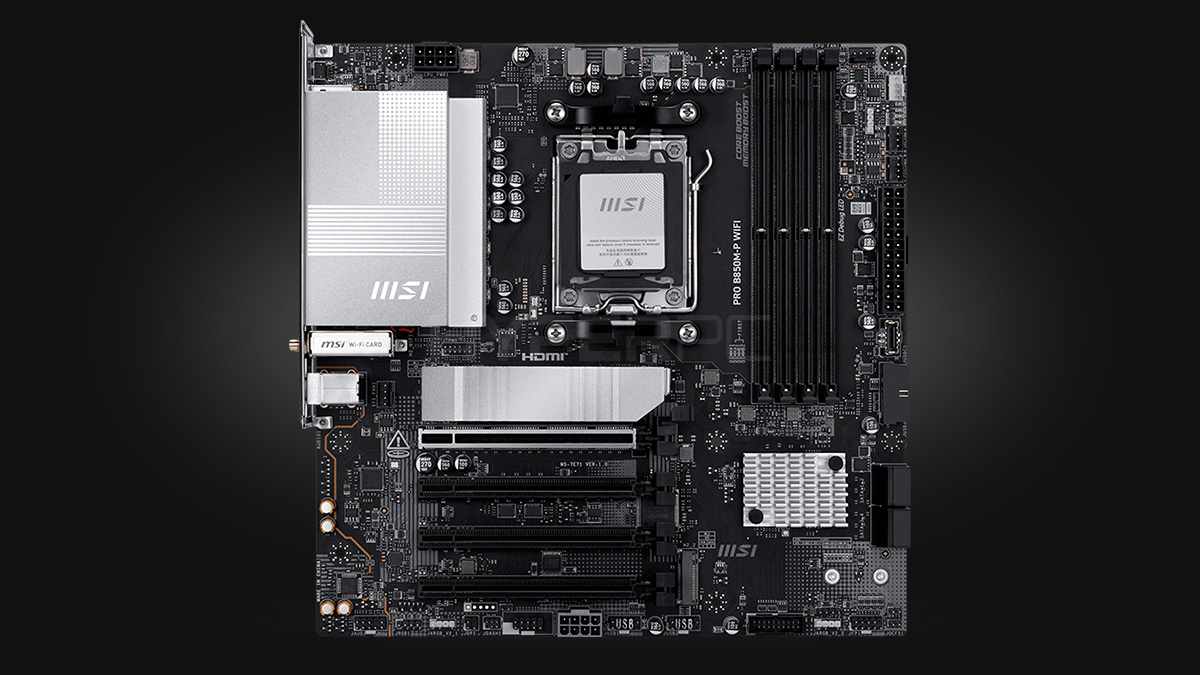 MSI PRO B850M-P [DDR5, Wi-Fi]