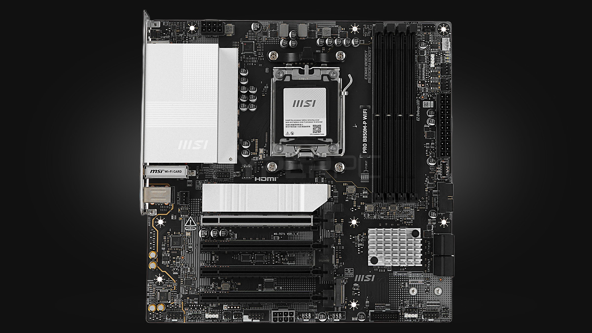 MSI PRO B850M-P [DDR5, Wi-Fi]