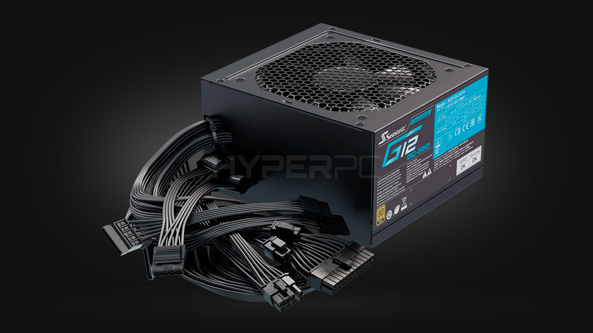 550W Seasonic G12 GC-550 [80+ Gold]