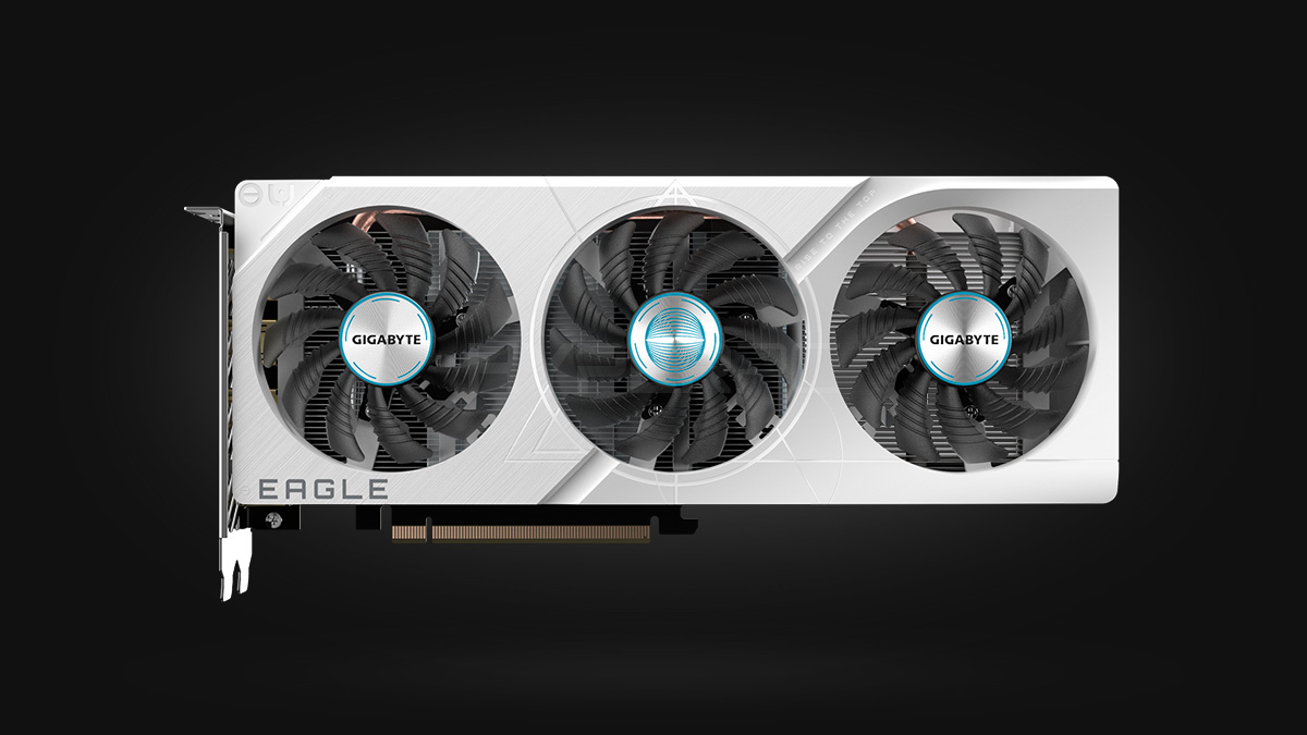 GIGABYTE GeForce RTX 4060 EAGLE ICE [8GB, 3072 CUDA]