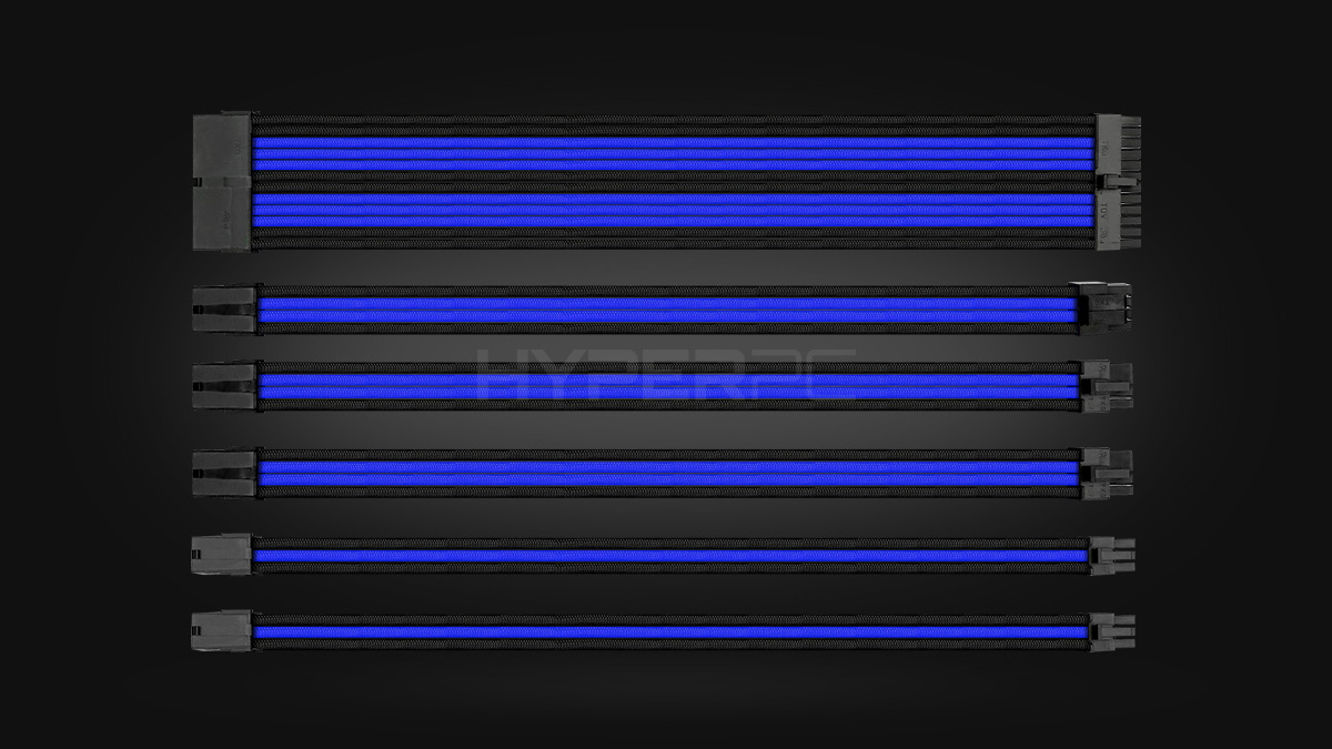 HYPERPC Cable Kit Black/Blue