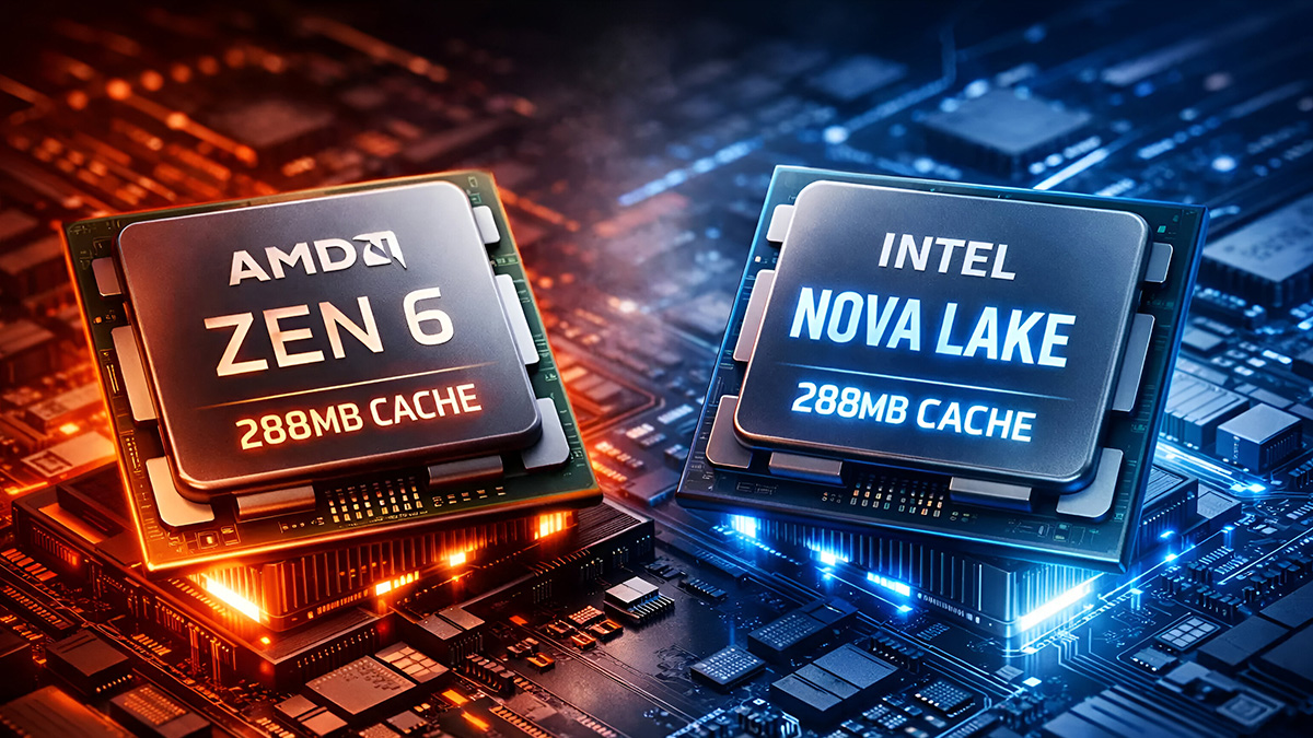 CPU AMD Zen 6, Intel Nova Lake