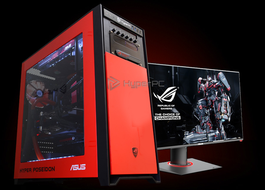 Штурмуем игры в Ultra HD. Обзор игрового ПК Hyper ASUS ROG Edition.