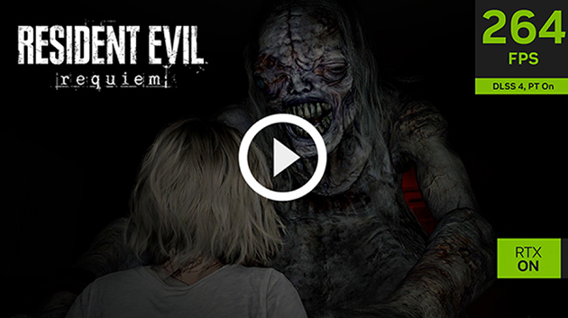 Трейлер Resident Evil Requiem — GeForce RTX 50 Series
