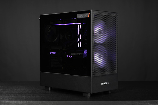NZXT H5 Black Flow - HYPERPC OMEGA Live Photo
