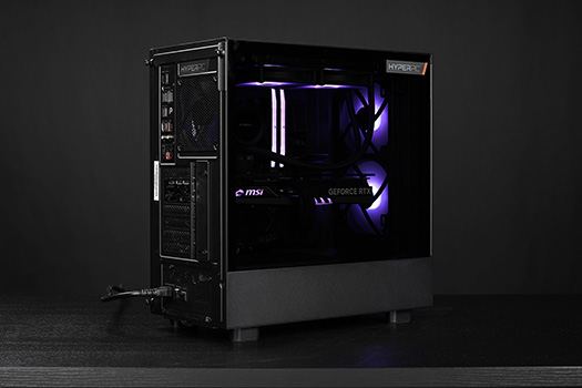 NZXT H5 Black Flow - HYPERPC OMEGA Live Photo