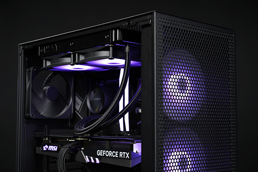 NZXT H5 Black Flow - HYPERPC OMEGA Live Photo