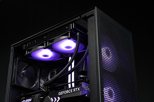 NZXT H5 Black Flow - HYPERPC OMEGA Live Photo