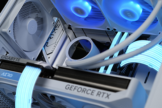 NZXT H5 White Flow - HYPERPC OMEGA Live Photo