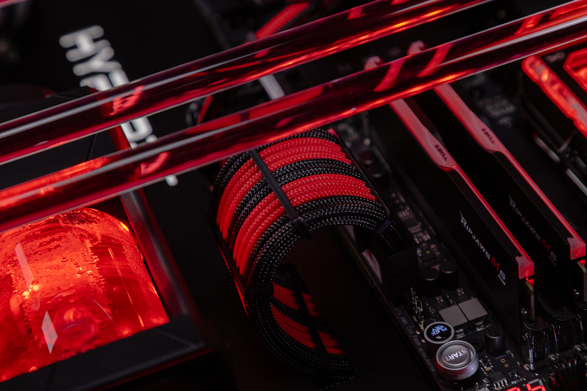 G.SKILL RIPJAWS M5 RGB и кастомный кабель-менеджмент
