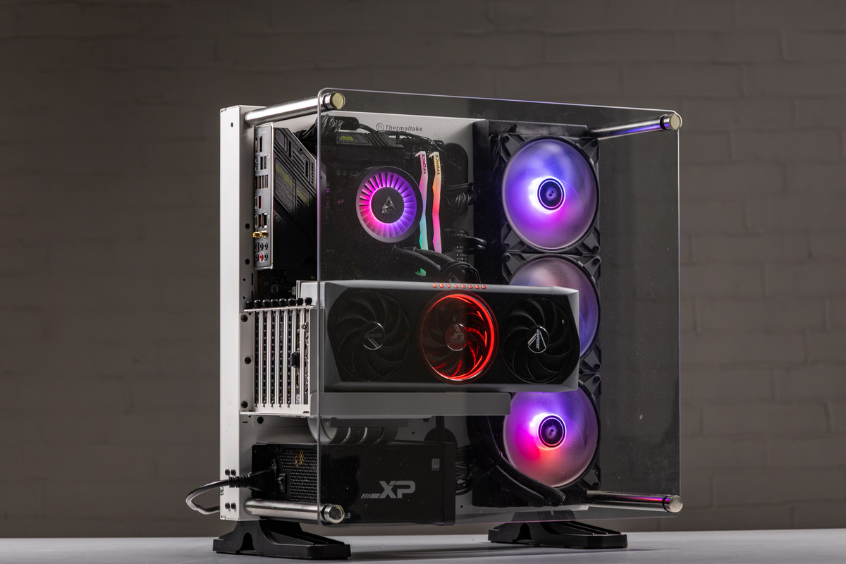 Thermaltake Core P3 Snow Edition до апгрейда платформы