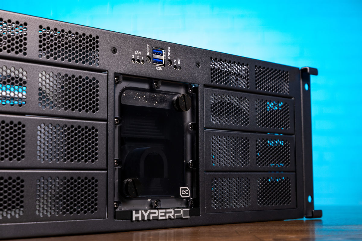 HYPERPC G4 PRO RACK — общий вид сервера