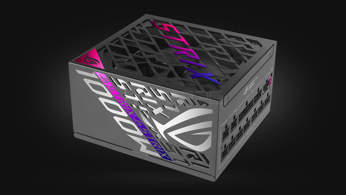 Блок питания ASUS ROG Strix с сертификатом 80 PLUS Platinum