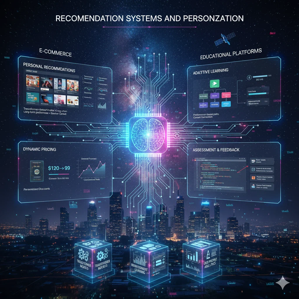Графическое представление рекомендательных систем ИИ