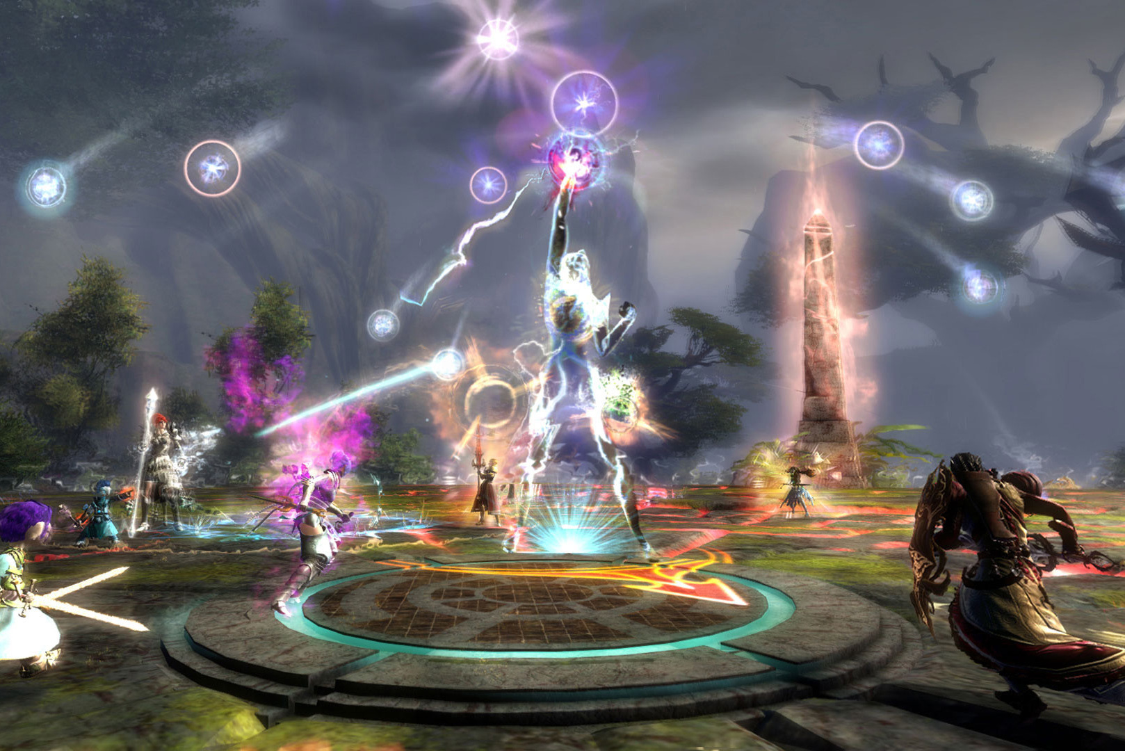 Группа персонажей Guild Wars 2