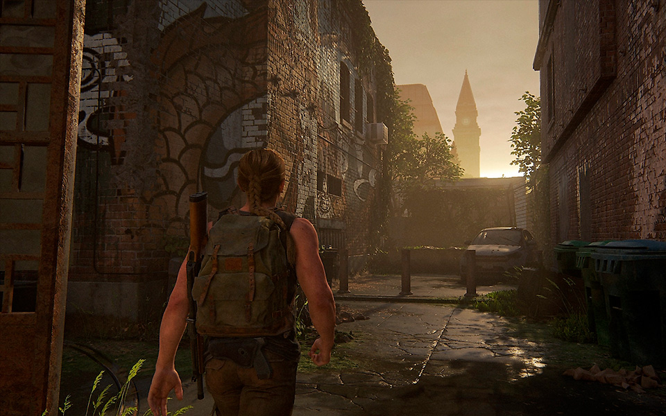 Сцена из игры The Last of Us: Part 2 Remastered