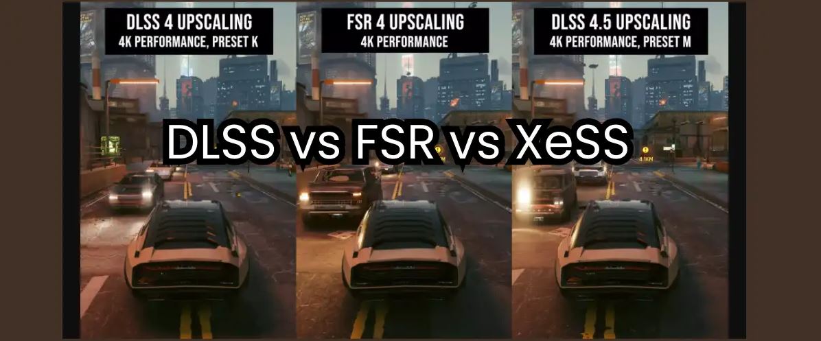 Сравнение качества DLSS, FSR и XeSS в игре