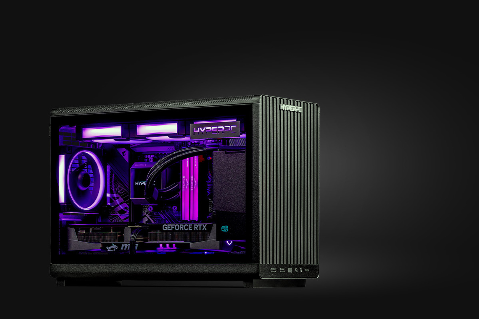 Игровой компьютер HYPERPC LUMEN в чёрном корпусе