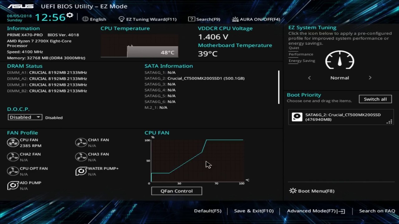 Ручная настройка таймингов памяти в BIOS UEFI