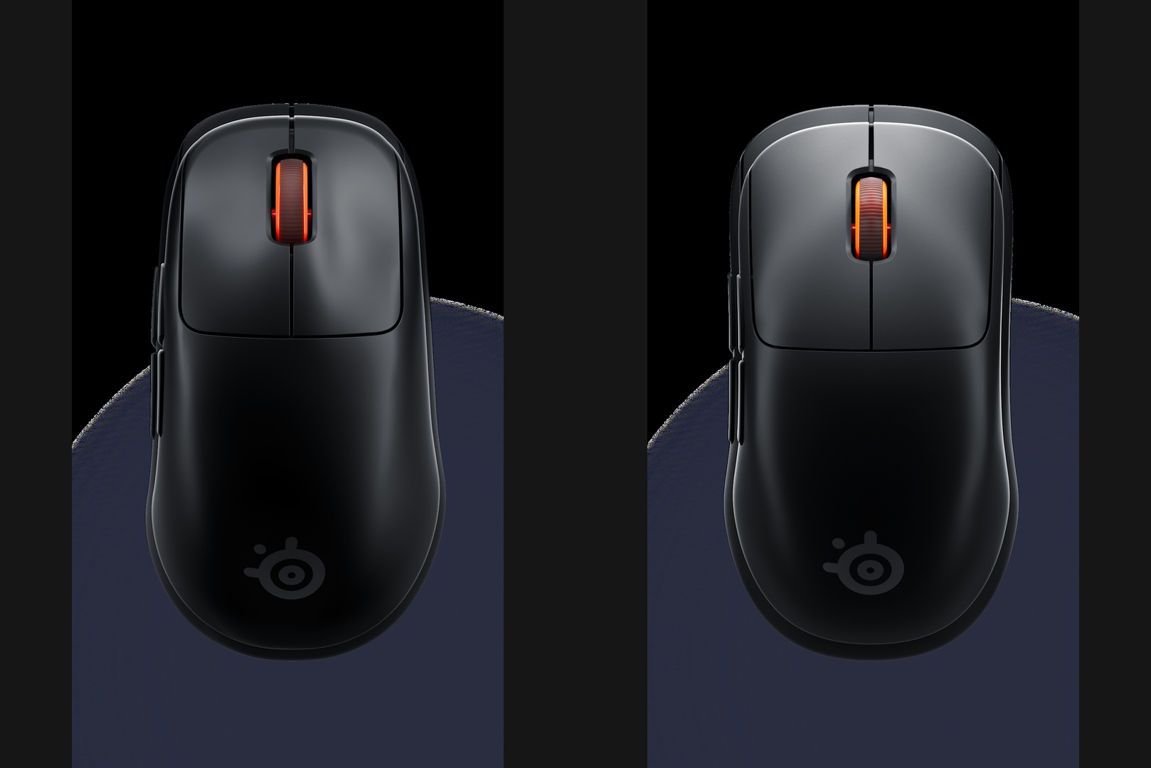 SteelSeries Sensei Pro и Rival Pro рядом: симметричная и эргономичная форма